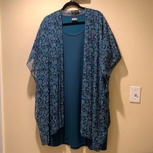 32 Degrees XXL Dress includes Forever 21 Kimono OX